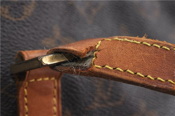 Authentic LOUIS VUITTON Monogram Cabas Mezzo Tote Bag M51151 LV 8221C