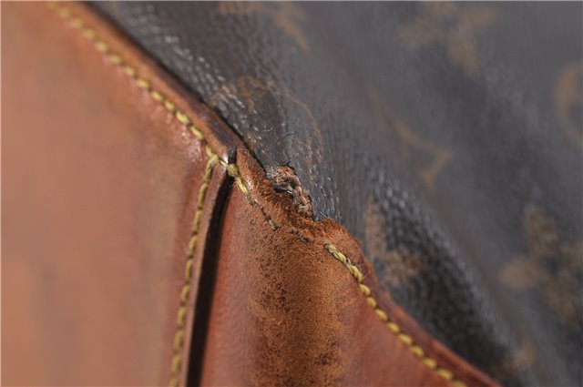 Authentic LOUIS VUITTON Monogram Cabas Mezzo Tote Bag M51151 LV 8221C