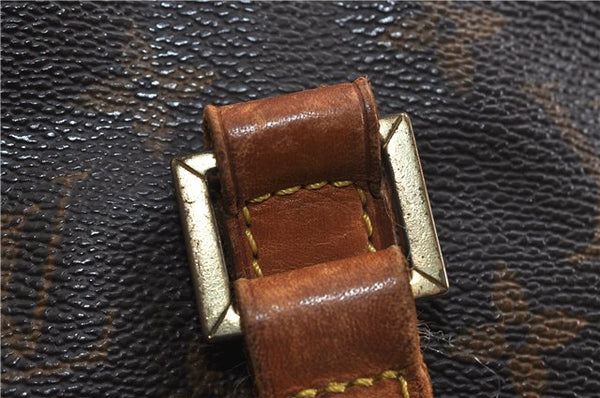 Authentic LOUIS VUITTON Monogram Cabas Mezzo Tote Bag M51151 LV 8221C