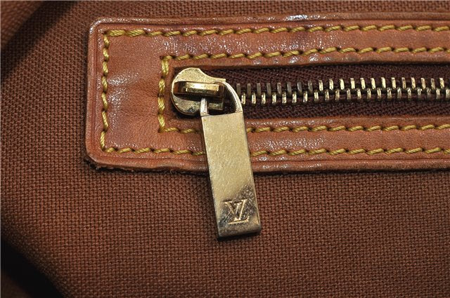 Authentic LOUIS VUITTON Monogram Cabas Mezzo Tote Bag M51151 LV 8221C