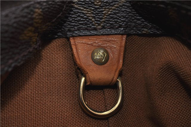 Authentic LOUIS VUITTON Monogram Cabas Mezzo Tote Bag M51151 LV 8221C