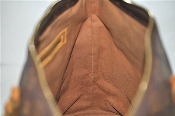 Authentic LOUIS VUITTON Monogram Cabas Mezzo Tote Bag M51151 LV 8221C