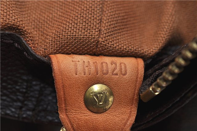 Authentic LOUIS VUITTON Monogram Cabas Mezzo Tote Bag M51151 LV 8221C