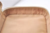 Authentic GUCCI Vintage Vanity Hand Bag Canvas Leather 0391093 Beige White 8221E