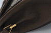 Authentic GUCCI Vintage Shoulder Cross Body Bag GG PVC Leather Brown 8228D