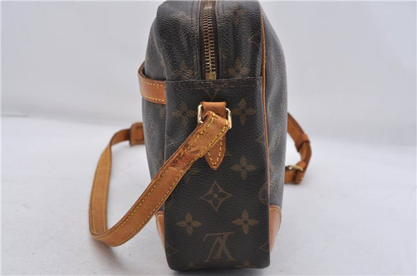 Auth Louis Vuitton Monogram Trocadero 30 Shoulder Cross Body Bag M51272 LV 8230D