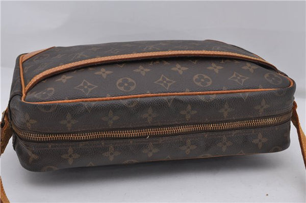 Auth Louis Vuitton Monogram Trocadero 30 Shoulder Cross Body Bag M51272 LV 8230D