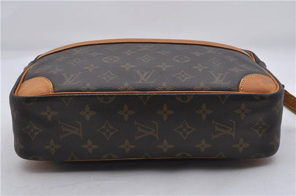 Auth Louis Vuitton Monogram Trocadero 30 Shoulder Cross Body Bag M51272 LV 8230D