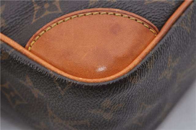 Auth Louis Vuitton Monogram Trocadero 30 Shoulder Cross Body Bag M51272 LV 8230D