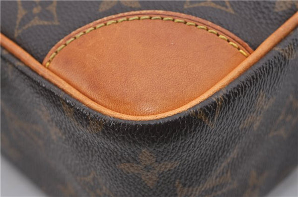 Auth Louis Vuitton Monogram Trocadero 30 Shoulder Cross Body Bag M51272 LV 8230D