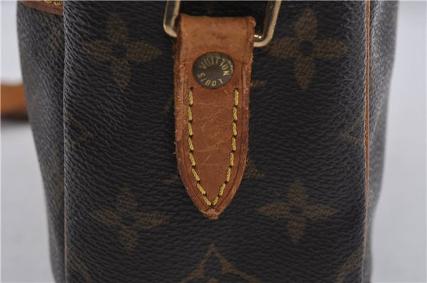 Auth Louis Vuitton Monogram Trocadero 30 Shoulder Cross Body Bag M51272 LV 8230D