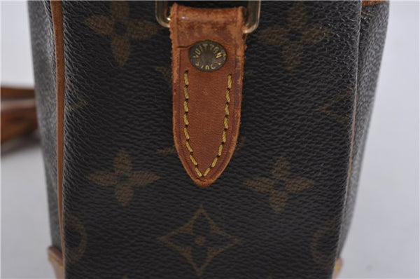 Auth Louis Vuitton Monogram Trocadero 30 Shoulder Cross Body Bag M51272 LV 8230D