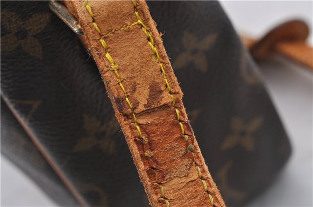 Auth Louis Vuitton Monogram Trocadero 30 Shoulder Cross Body Bag M51272 LV 8230D