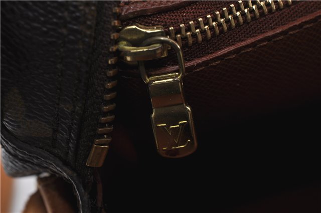 Auth Louis Vuitton Monogram Trocadero 30 Shoulder Cross Body Bag M51272 LV 8230D