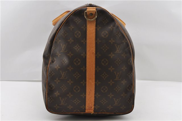 Auth LOUIS VUITTON Monogram Keepall Bandouliere 60 Boston Bag M41412 LV 8232C