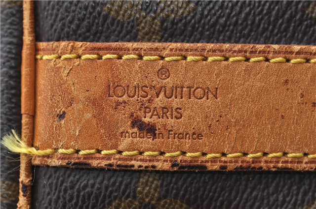 Auth LOUIS VUITTON Monogram Keepall Bandouliere 60 Boston Bag M41412 LV 8232C