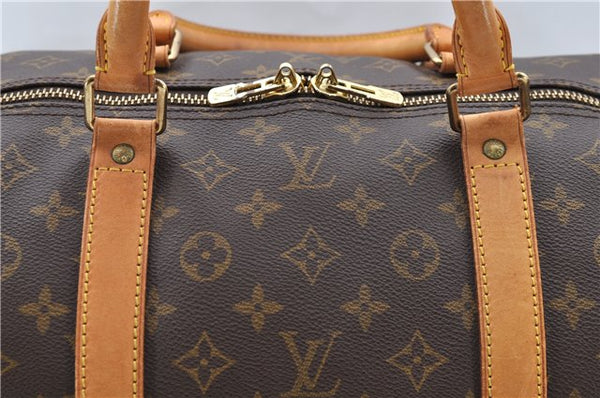 Auth LOUIS VUITTON Monogram Keepall Bandouliere 60 Boston Bag M41412 LV 8232C