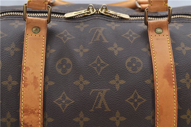 Auth LOUIS VUITTON Monogram Keepall Bandouliere 60 Boston Bag M41412 LV 8232C