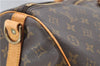 Auth LOUIS VUITTON Monogram Keepall Bandouliere 60 Boston Bag M41412 LV 8232C