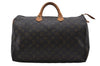 Authentic Louis Vuitton Monogram Speedy 40 Hand Boston Bag M41522 LV 8233D