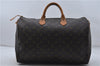 Authentic Louis Vuitton Monogram Speedy 40 Hand Boston Bag M41522 LV 8233D