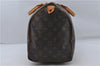 Authentic Louis Vuitton Monogram Speedy 40 Hand Boston Bag M41522 LV 8233D