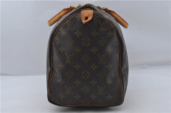 Authentic Louis Vuitton Monogram Speedy 40 Hand Boston Bag M41522 LV 8233D