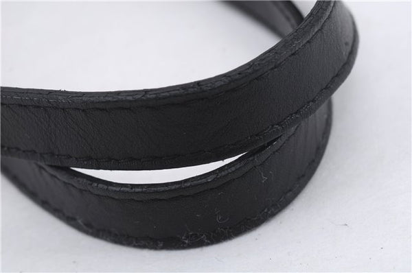 Authentic GUCCI Shoulder Tote Bag Purse GG Canvas Leather 0021099 Black 8234D