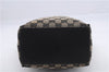 Authentic GUCCI Shoulder Tote Bag Purse GG Canvas Leather 0021099 Black 8234D