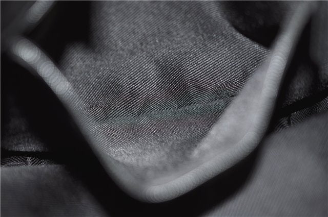 Authentic GUCCI Shoulder Tote Bag Purse GG Canvas Leather 0021099 Black 8234D