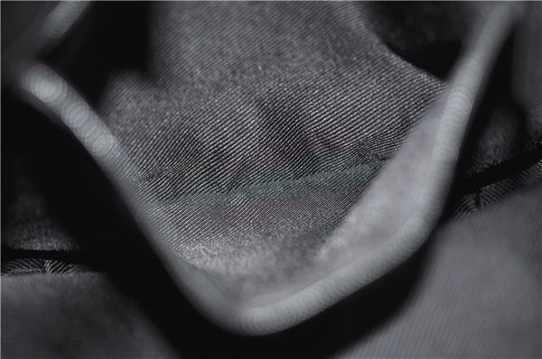 Authentic GUCCI Shoulder Tote Bag Purse GG Canvas Leather 0021099 Black 8234D