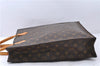 Authentic LOUIS VUITTON Monogram Sac Plat Hand Bag M51140 LV Junk 8235C