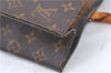 Authentic LOUIS VUITTON Monogram Sac Plat Hand Bag M51140 LV Junk 8235C