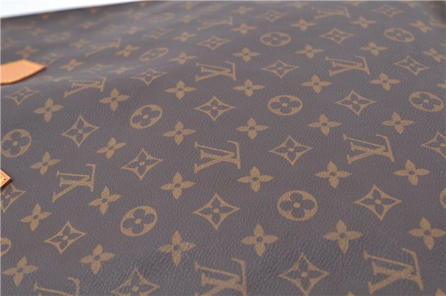 Authentic LOUIS VUITTON Monogram Sac Plat Hand Bag M51140 LV Junk 8235C