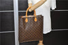 Authentic LOUIS VUITTON Monogram Sac Plat Hand Bag M51140 LV Junk 8235C