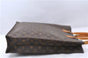 Authentic LOUIS VUITTON Monogram Sac Plat Hand Bag M51140 LV 8236C