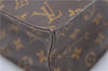 Authentic LOUIS VUITTON Monogram Sac Plat Hand Bag M51140 LV 8236C