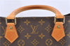 Authentic LOUIS VUITTON Monogram Sac Plat Hand Bag M51140 LV 8236C