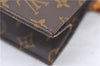Authentic LOUIS VUITTON Monogram Sac Plat Hand Bag M51140 LV 8236C