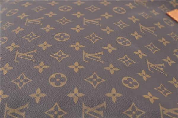 Authentic LOUIS VUITTON Monogram Sac Plat Hand Bag M51140 LV 8236C