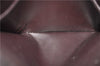 Auth LOUIS VUITTON Vernis Portefeuille Sarah Wallet Wine Red M93524 LV 8237C