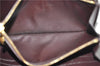 Auth LOUIS VUITTON Vernis Portefeuille Sarah Wallet Wine Red M93524 LV 8237C