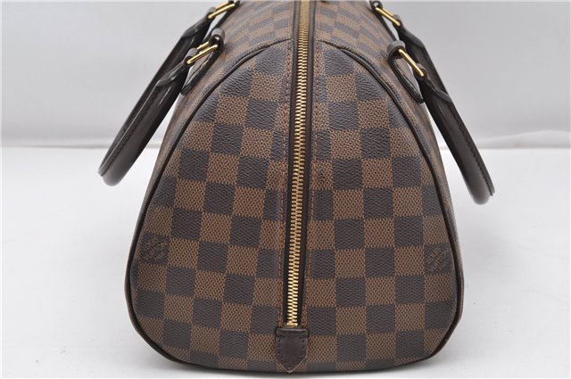Authentic Louis Vuitton Damier Ribera MM Hand Boston Bag Purse N41434 LV 8239F