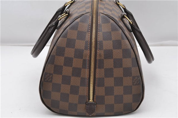 Authentic Louis Vuitton Damier Ribera MM Hand Boston Bag Purse N41434 LV 8239F