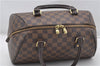 Authentic Louis Vuitton Damier Ribera MM Hand Boston Bag Purse N41434 LV 8239F