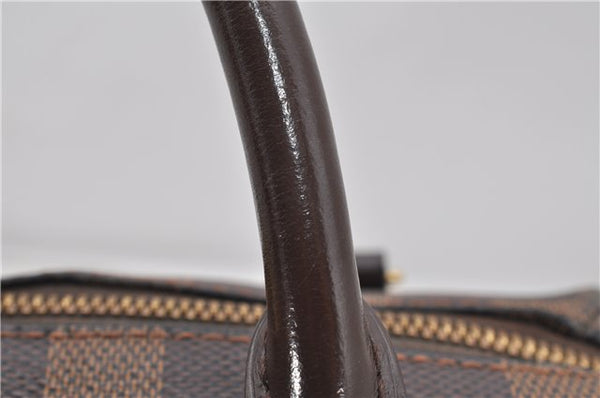 Authentic Louis Vuitton Damier Ribera MM Hand Boston Bag Purse N41434 LV 8239F