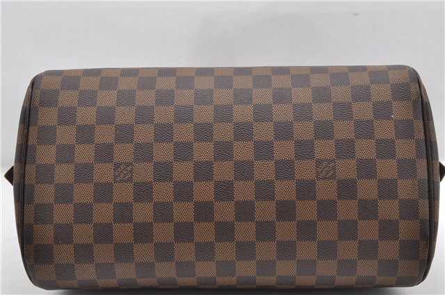 Authentic Louis Vuitton Damier Ribera MM Hand Boston Bag Purse N41434 LV 8239F