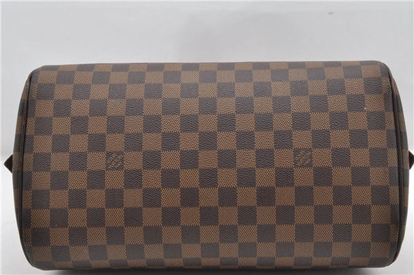 Authentic Louis Vuitton Damier Ribera MM Hand Boston Bag Purse N41434 LV 8239F