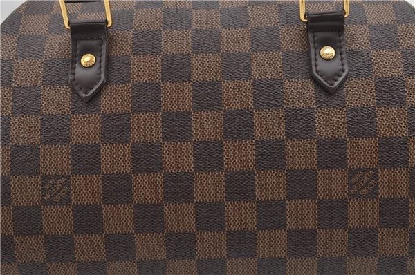 Authentic Louis Vuitton Damier Ribera MM Hand Boston Bag Purse N41434 LV 8239F