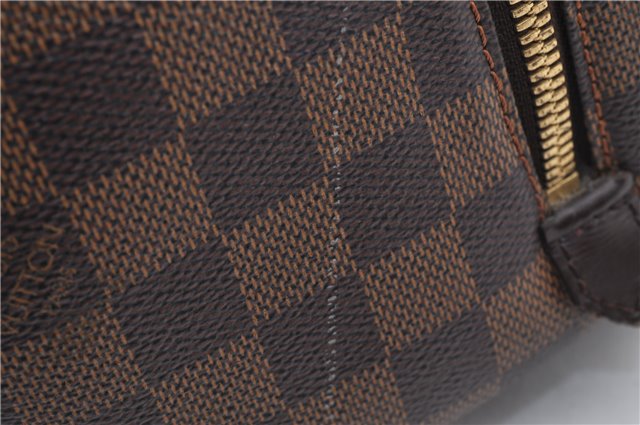 Authentic Louis Vuitton Damier Ribera MM Hand Boston Bag Purse N41434 LV 8239F
